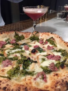 White pizza in London at O ver Italian Southwark