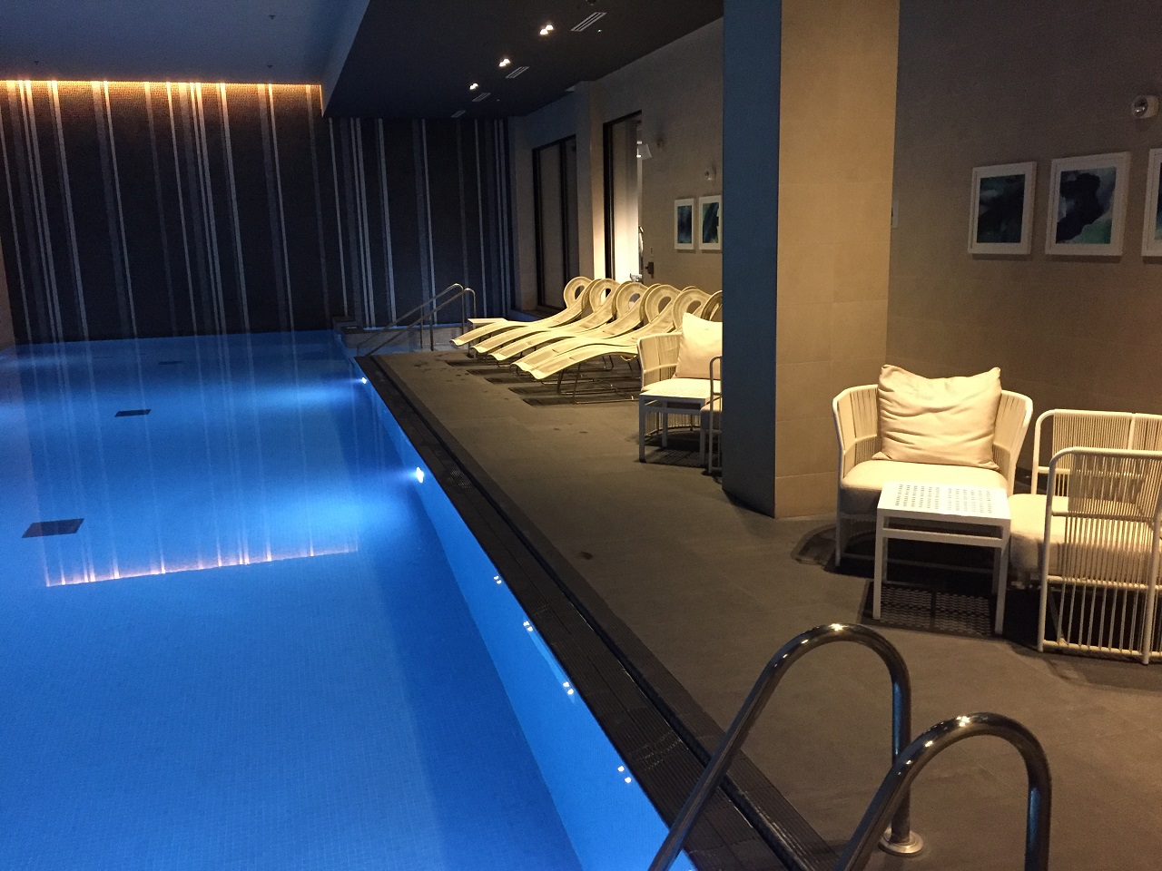 Heated Pool London Hotel Hilton Bankside