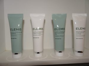 Elemis toiletries Native bankside London flat rental