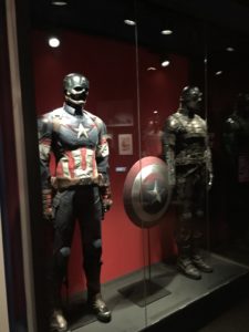 Movie props and costumes Captain America