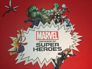 Marvel Universe of Superheroes at the Franklin Institute Philadelphia
