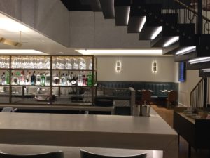 Qantas Lounge Gin Bar Heathrow