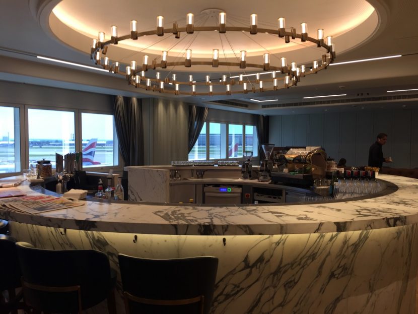 Qantas Lounge Heathrow Coffee Bar