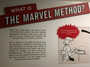 The Marvel Method education board