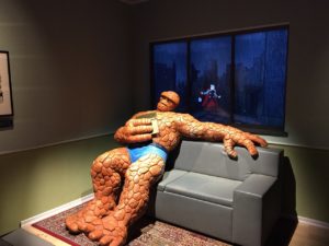 The Thing Photo Station at Marvel Universe of Superheroes
