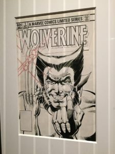 Wolverine comic art Marvel Universe of Superheroes