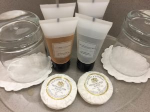 Toiletries Gilchrist & Soames Jurys Inn Waterfront Brighton