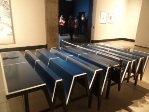 Ping pong table at MONA