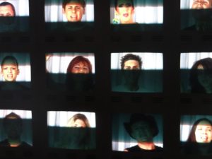 Video Wall MONA Madonna Vogue video