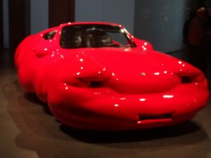 Fat Car by Erwin Wurm at MONA Tasmania