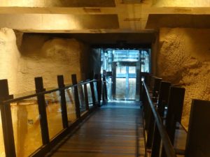 Interior walkway at MONA