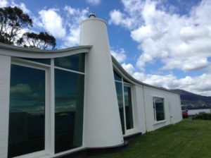 MONA exterior view sunny day