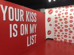 Happy Place King of Prussia Red Kiss Room