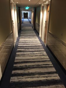 Hard Rock Hotel London hallways