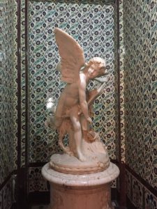 Wallace Collection Sculpture and Tiles