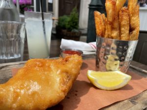 Best fish and chips in Philly Dandelion