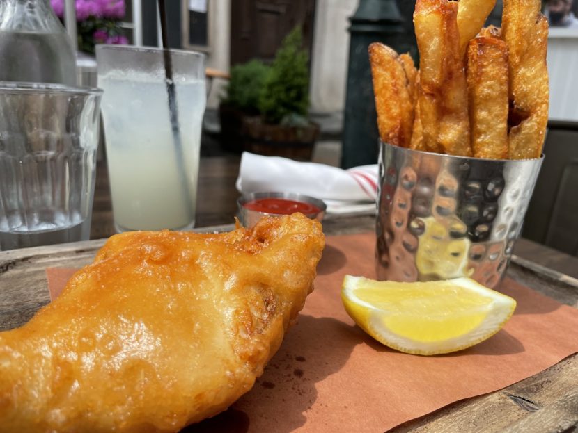 Best fish and chips in Philly Dandelion