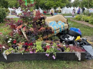 Gardens and Trash for Urban Renewal Philly Flower Show