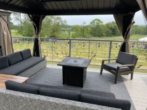 Wine Cabana with Vineyard View 