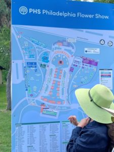 Philly Flower Show FDR Park Map