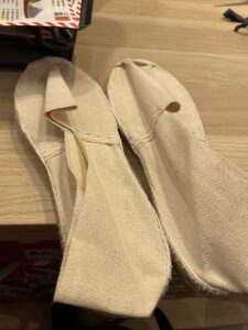 Espadrille Sizing Shoe