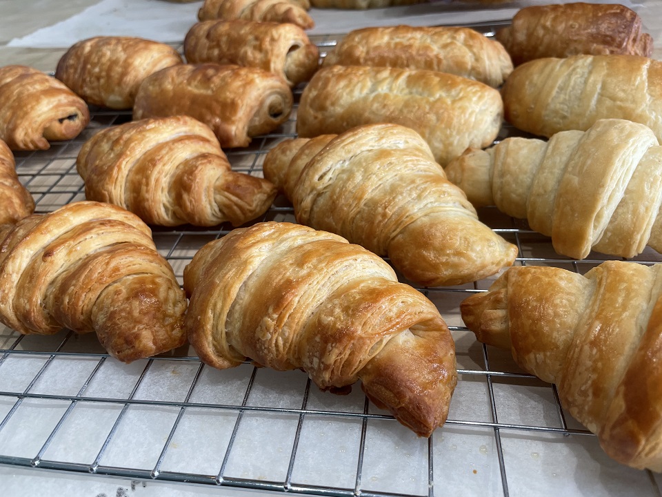 Croissant baking class in Paris