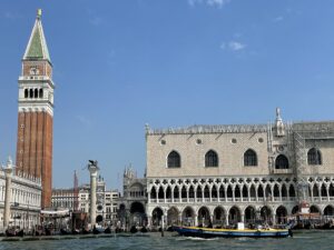 Iconic Venice View of St. Mark's Square on the Grand Canal