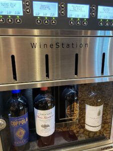 Royal Caribbean Vintages Self Service Wine Bar Machine