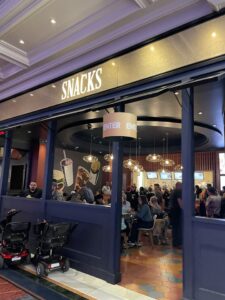 Snacks all day restaurant at Bellagio Las Vegas