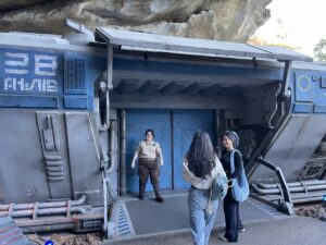 The StarWars starship at Disney Hollywood Studios