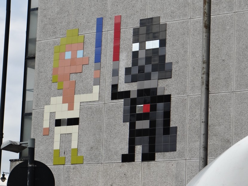 Star Wars Street Art London by Vader