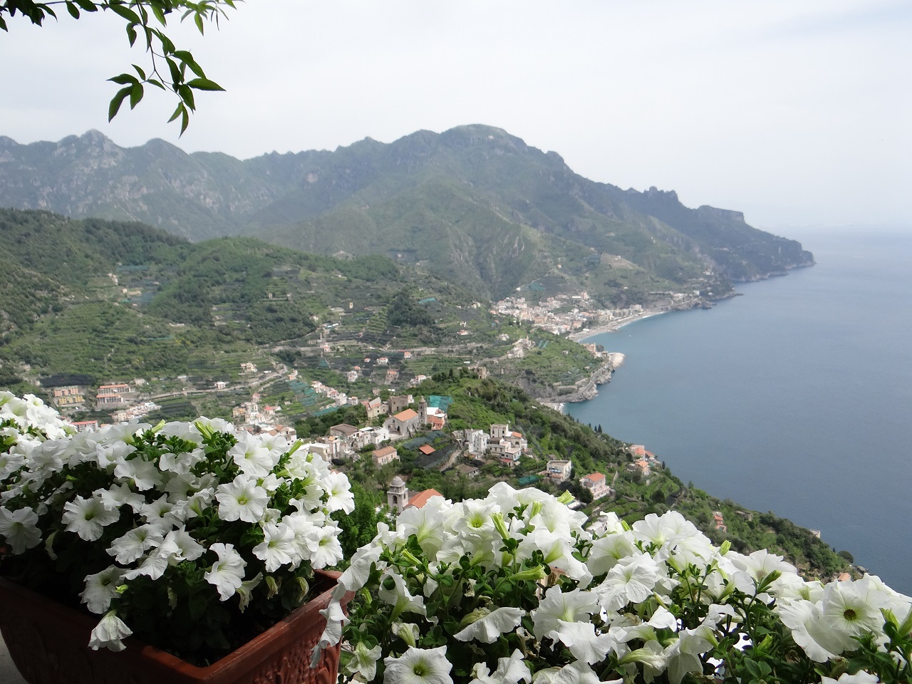 Amalfi Coast View from Ravello - PhilaTravelGirl