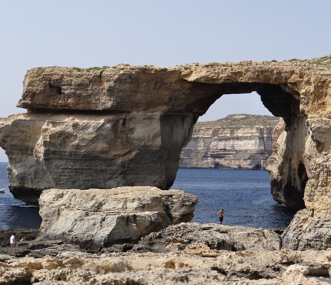 The Azure Window Gozo before collapse