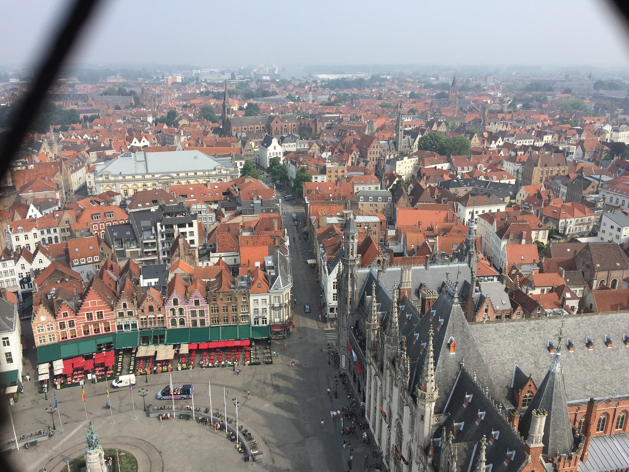 Bruges Belfry Climb Views of the City from the Bell Tower