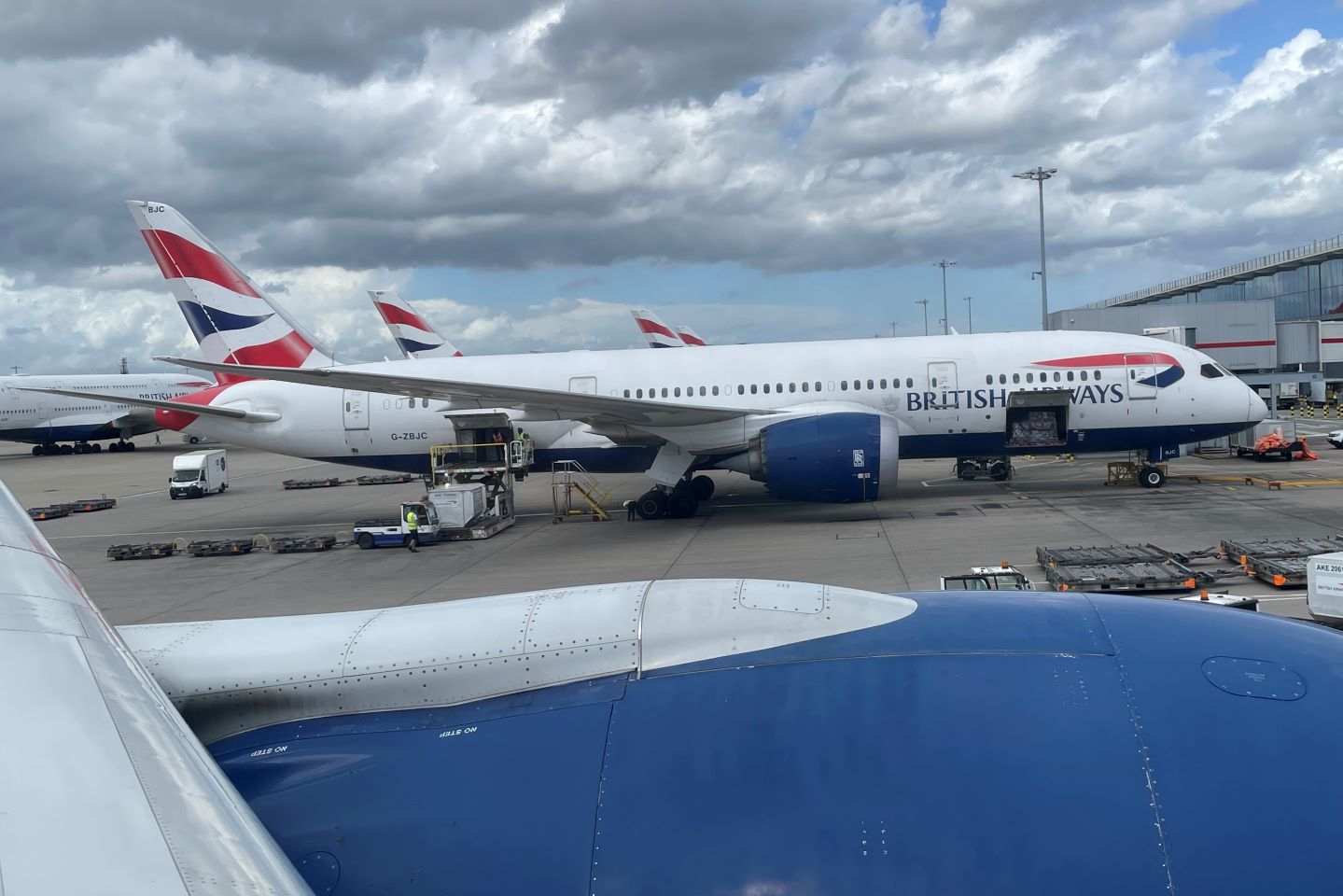 British Airways Planes at London Heathrow Airport